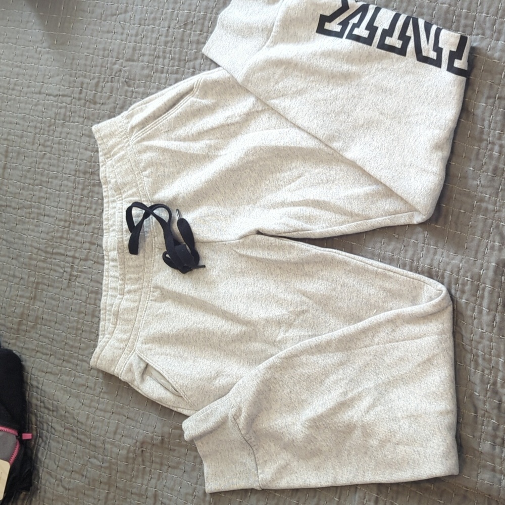 Pink sweatpants